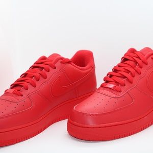 Men's Nike Air Force 1 '07 LV8 1 University Red Size 12